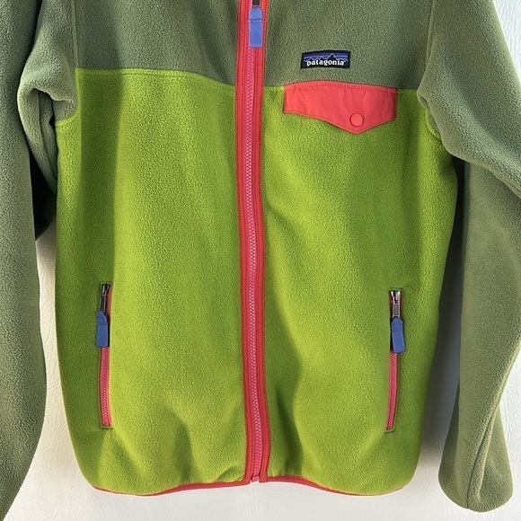 Patagonia Colorblock Fleece Jacket, S - Picture 3 of 11